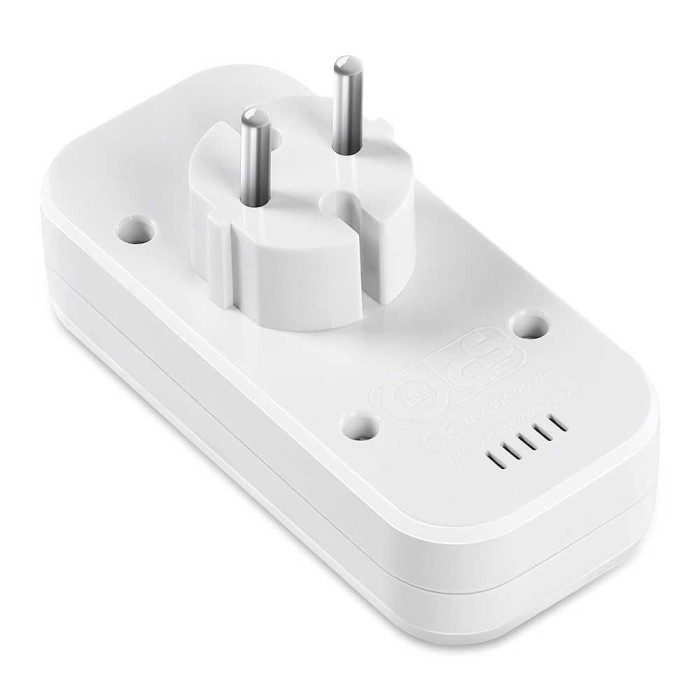 Wallpad Stop Kontak Listrik 2 EU Plug + 2 USB Port - CX89