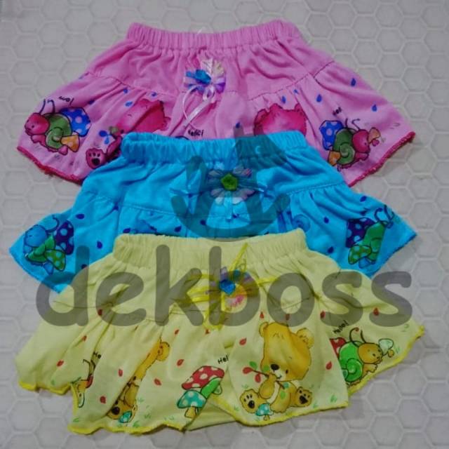 Paket rok bayi isi 3pcs rok tutu baby girl perlengkapan bayi