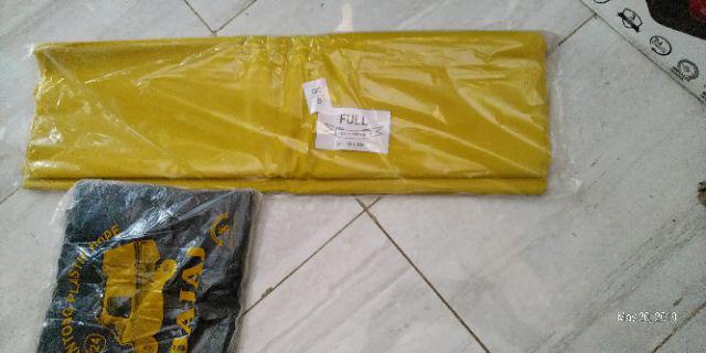 Isi1kg Full +-16lembar Kantong Plastik Kresek Hd Sampah Warna Kuning 60x100cm Medis Trash Bag