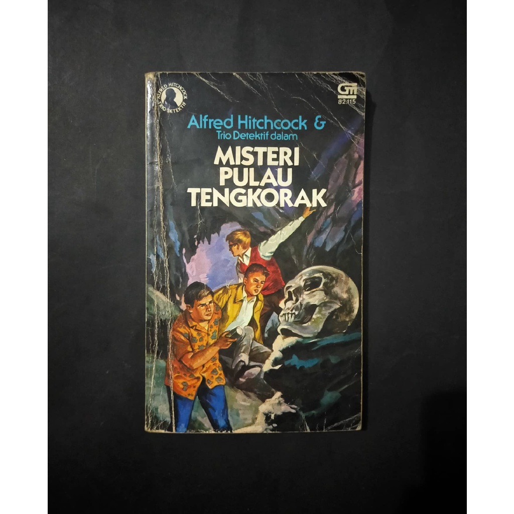 Buku Novel Serial Trio Detektif No. 6 Misteri Pulau Tengkorak Set 1