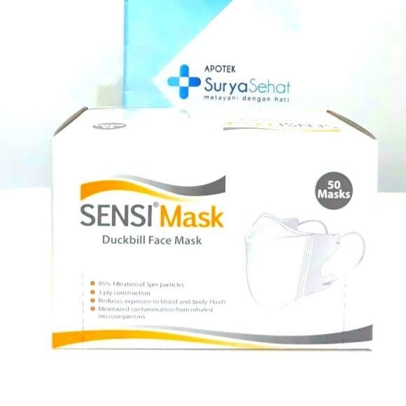 Masker Sensi Duckbill 1 box isi 50 pc