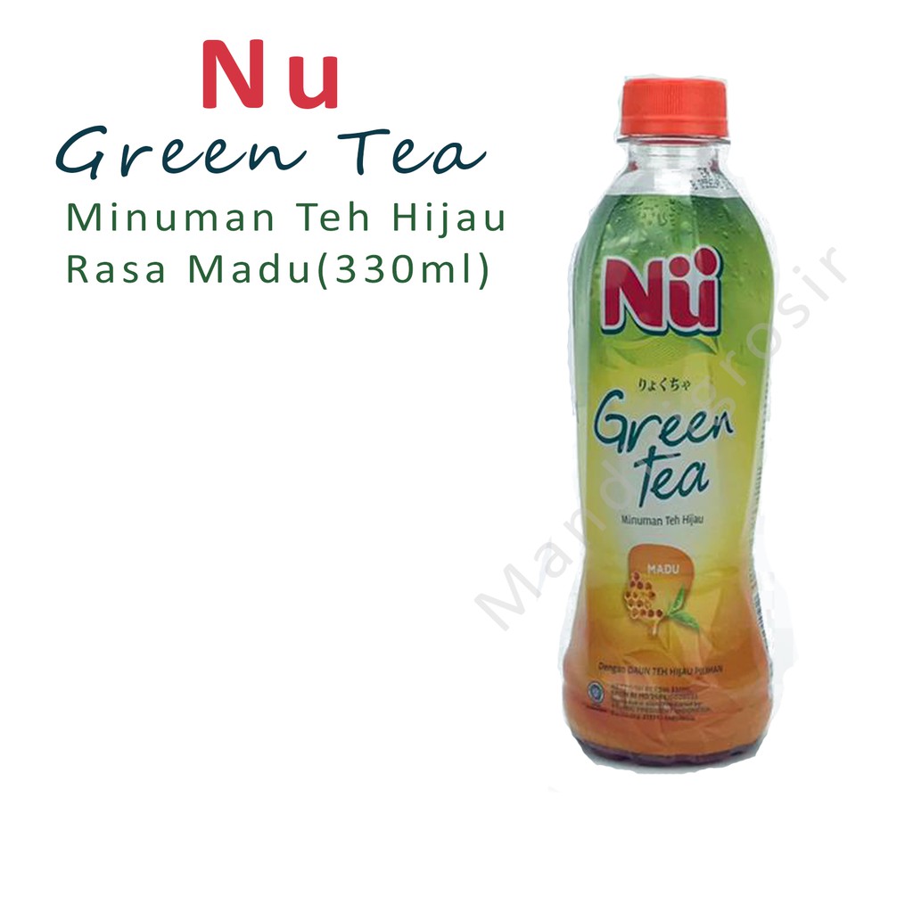 * MINUMAN NU GREEN TEA 330ML 3 VARIAN RASA