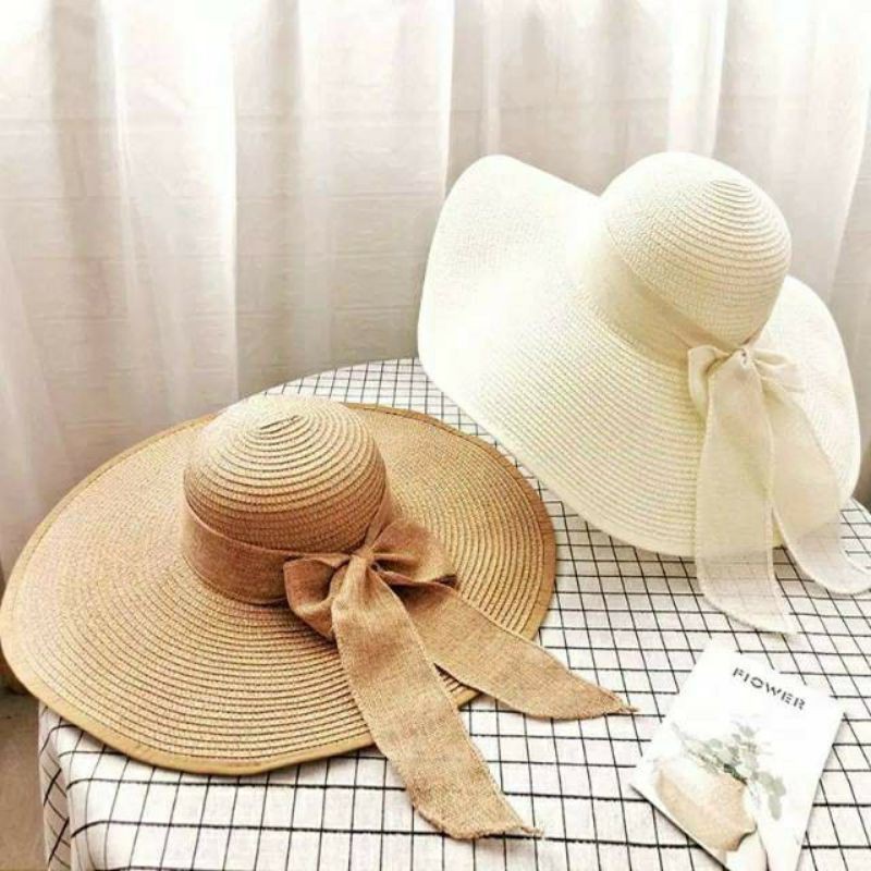 PL1 - TOPI PANTAI PAPPER PITA LEBAR/SUMMER HAT