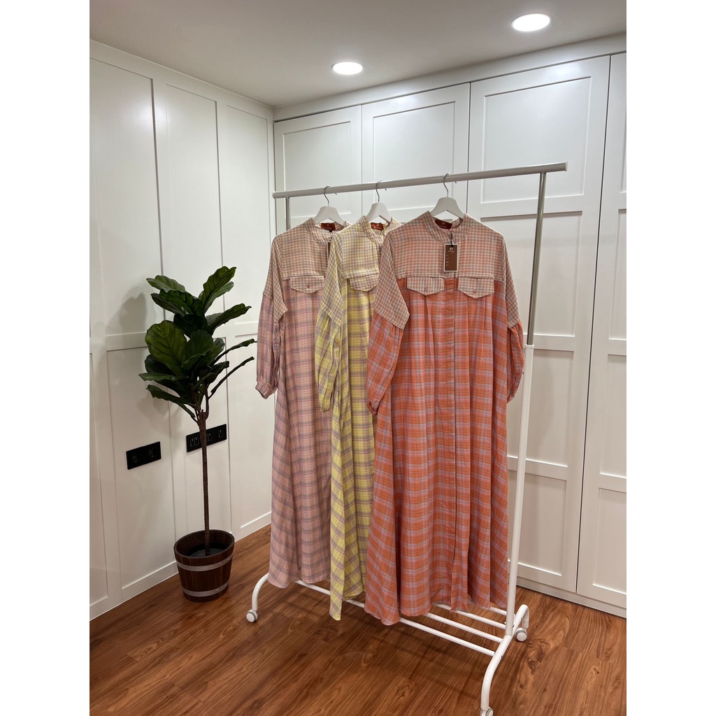 Syerin Dress By D'lovera ORI Hijab Gamis Syari Kekinian BestSeller Terlaris Termurah Original Best S