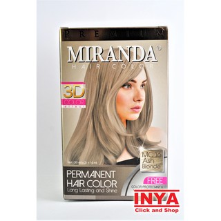 Pewarna Rambut MIRANDA Mc-16 ASH BLONDE - Semir Rambut ...