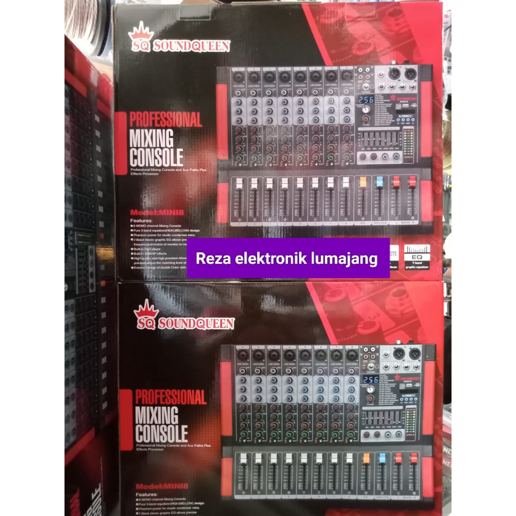 mixer soundqueen mini 8 channel