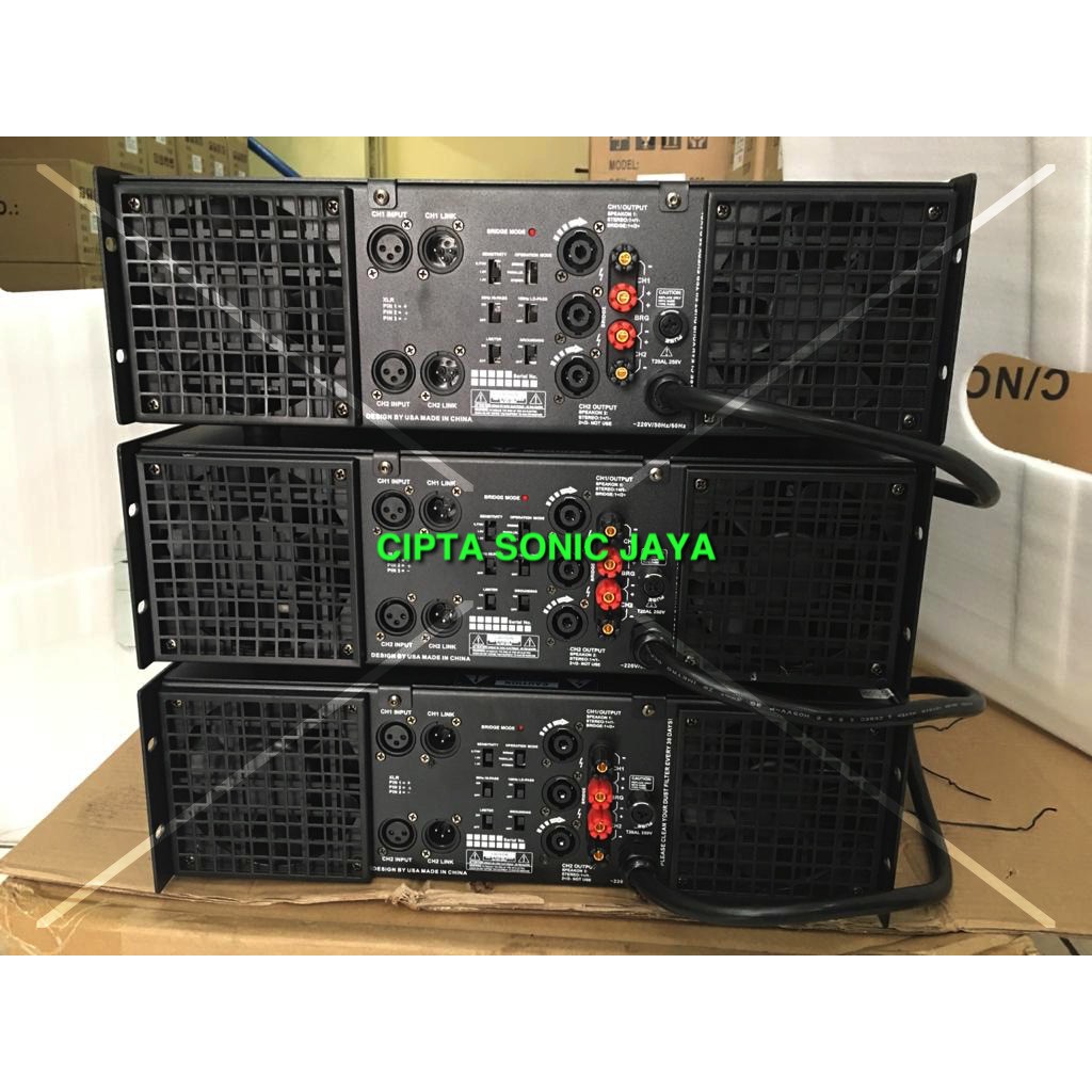 (Peti kayu) POWER AMPLIFIER CREST AUDIO CA30 CA 30 BARU