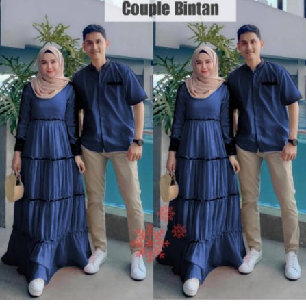 Baju Couple Bintan Keluarga Masa Kini Family Kapel Pakaian Kembaran Pasangan Pastri Shopee Indonesia