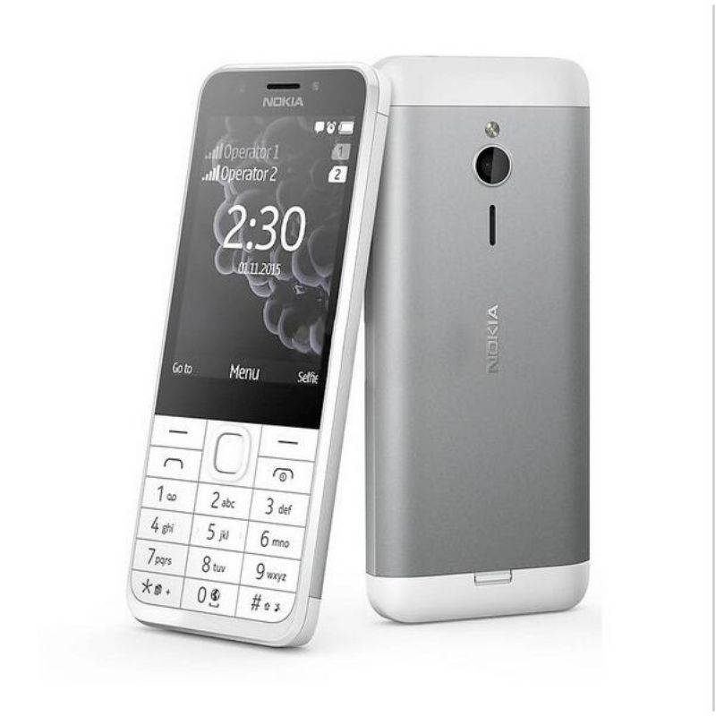 nokia 230 dual sim, dual kamera rm-1172 nokia resmi nokia jadul / nokia 230 murah /nokia 230 origina