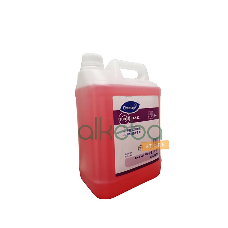 Diversey Suma J-512 D4 5 liter - desinfectan konsentrat desinfeksi ruangan dan kitchen food area