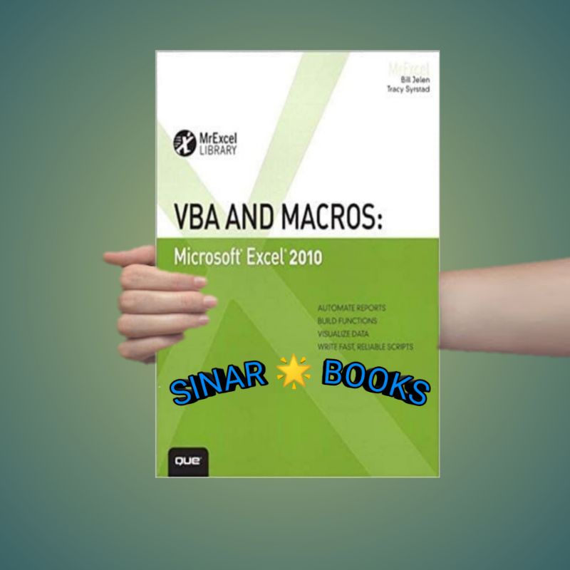 buku VBA and Macros Microsoft Excel