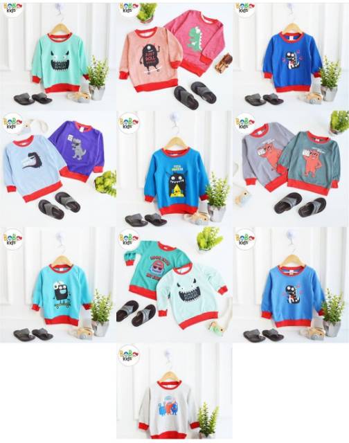 SWEATER ANAK SABLON BOBO KIDS / JAKET ANAK / SWEATER ANAK / SWEATER ANAK LAKI LAKI