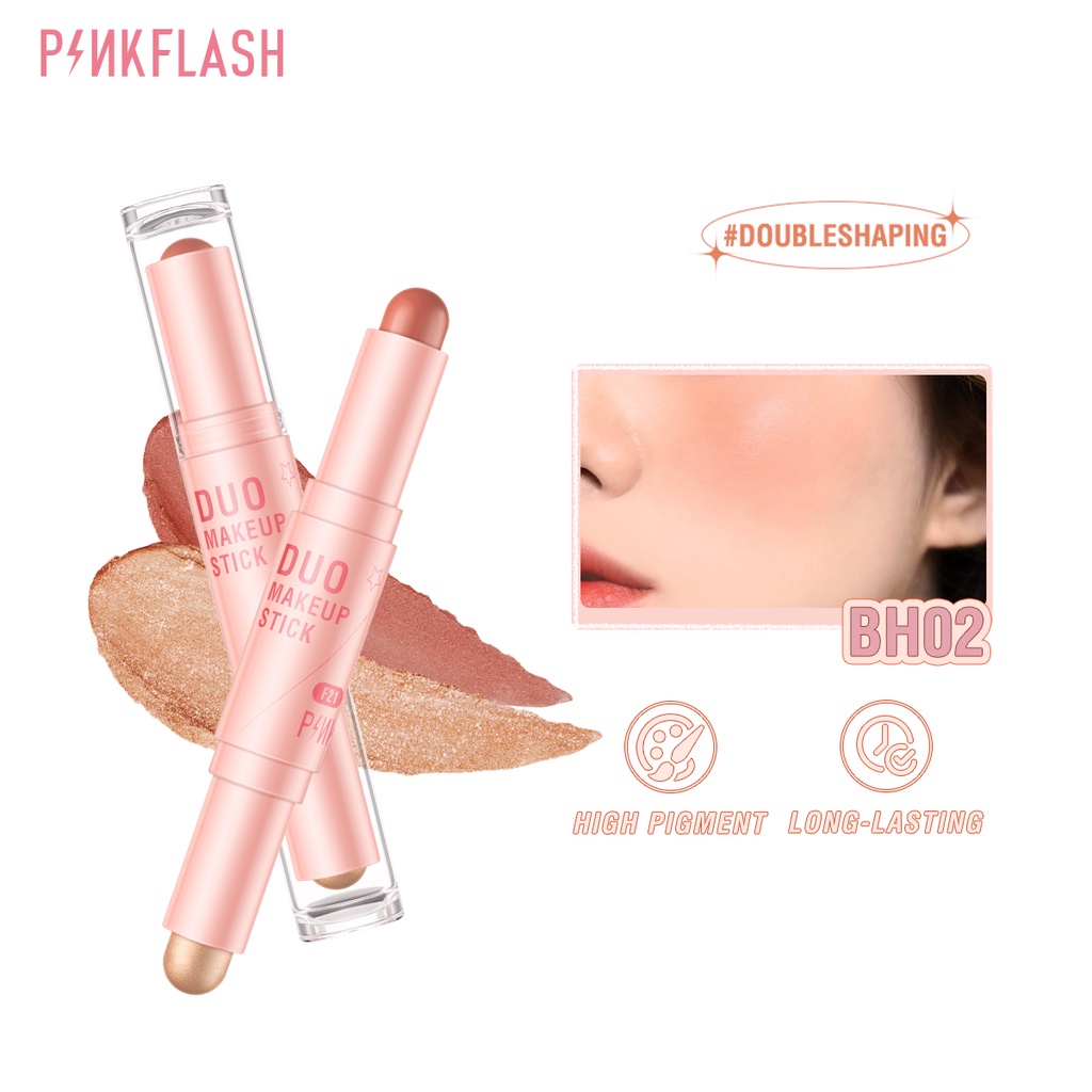 Pinkflash Highlighter Contour Stick 2in1 Pinkflash Highlighter Pinkflash Contour Pinkflash Highlighter Pink Flash Contour Pink Flash