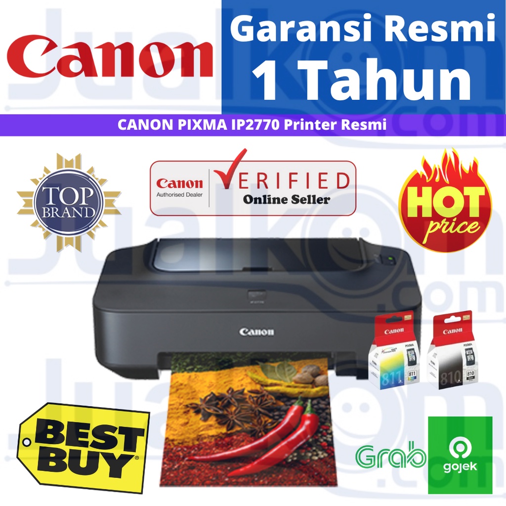 Canon Pixma Printer IP 2770 Inkjet Print Only