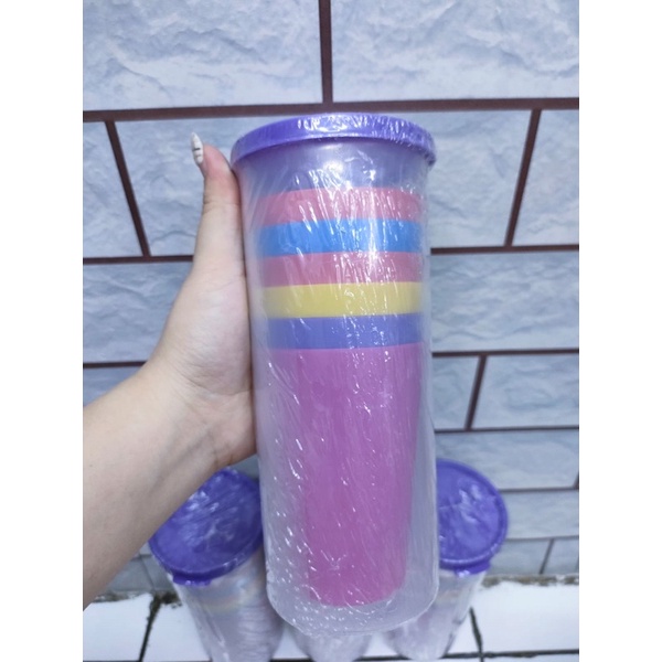 Gelas Pelangi Set 6 in 1/Gelas Minum Piknik/Picnic cup Set