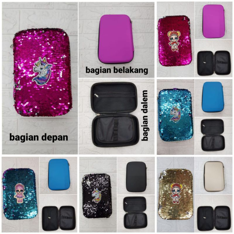 

tempat pensil sequin SA/tempat unicron/tempat pensil lol/tempat pensil termurah
