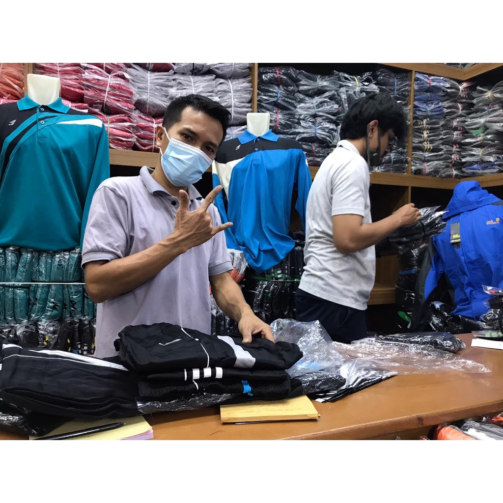 Seragam Baju Pramuka Panjang Laki Bahan Rapilo/Laricci