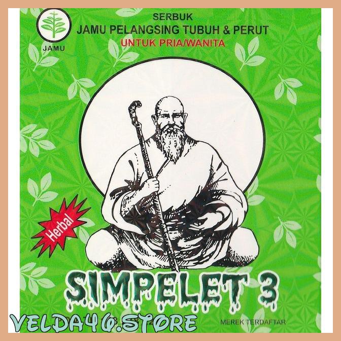 Jamu Pelangsing Simpelet 3 100% Herbal & Alami Tanpa Efek Samping