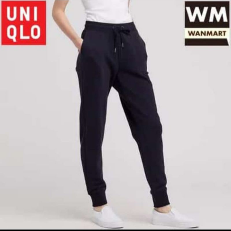 JOGGER GU (UNIQLO) Sisa export garment hitam