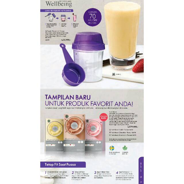 

Nutrishake minuman berprotein tinggi