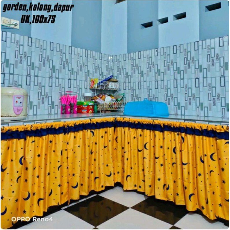 Gorden Kolong Dapur Starmoon Kuning Bonus Tali