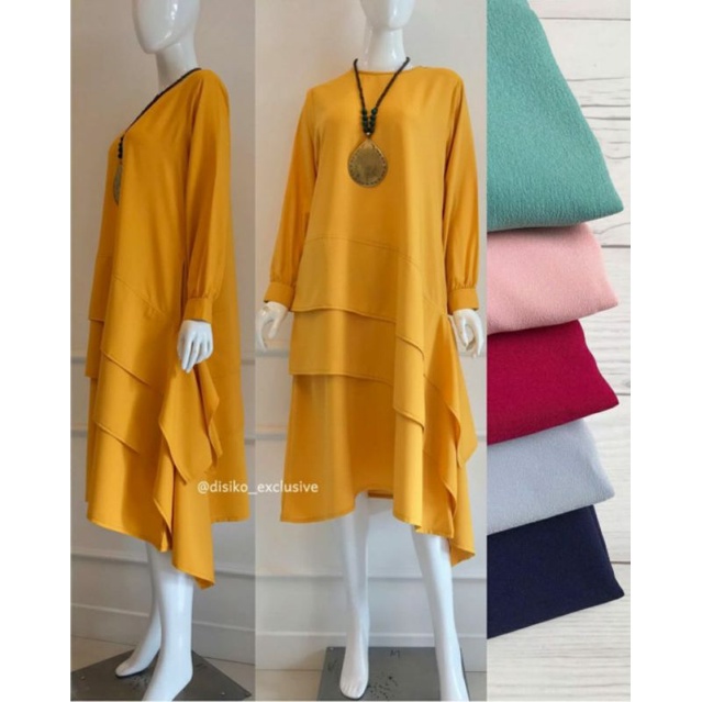 Long Tunik Layer by Disiko Exclusive