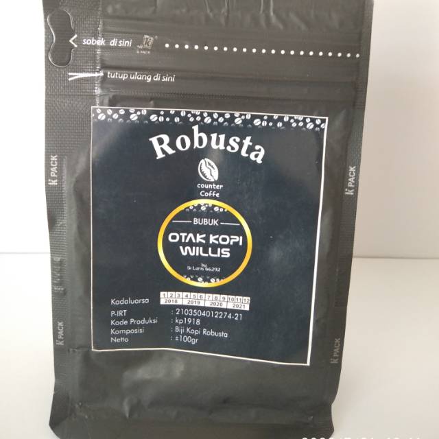 

KOPI ROBUSTA TULUNGAGUNG 100 GRAM