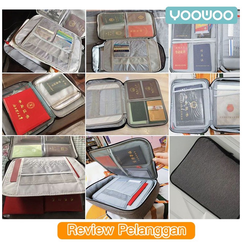 TEMPAT PENYIMPANAN / KANTONG DOKUMEN/Tas penyimpanan sertifikat tas dokumen bag Tempat dokumen penti