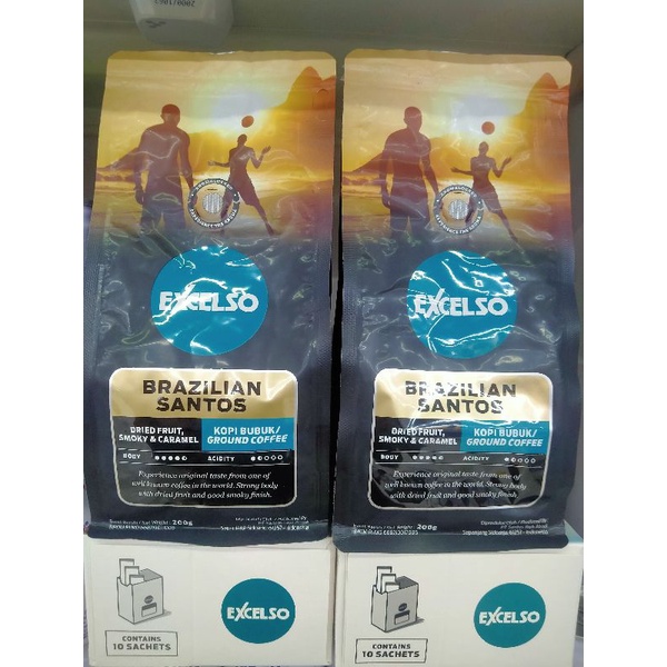 

excelso brazilian santos 200 gr