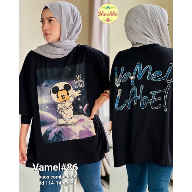 Kaos oversize vamel 86