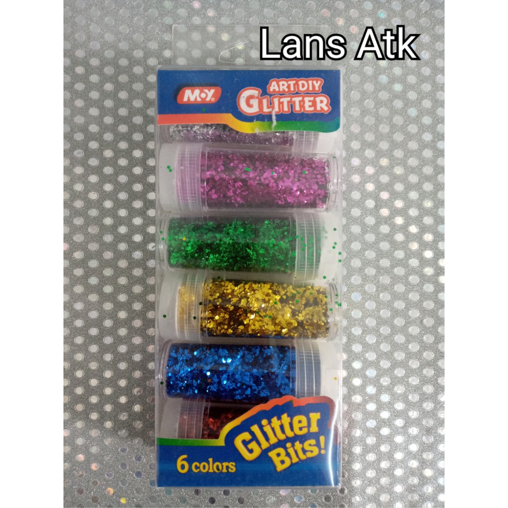 

Glitter Bits 6 Colors MY-192-1 / ART DIY Glitter MY 192-16