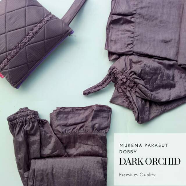 Mukena parasut dobby / mukena parasut dobby premium / mukena jumbo / mukena polos jumbo / Mukena tra