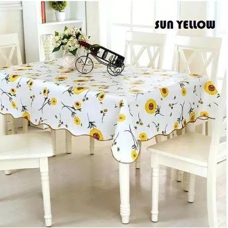 1kg 7pcs Taplak Meja Motif Anti Air Ukuran Standard Sedang