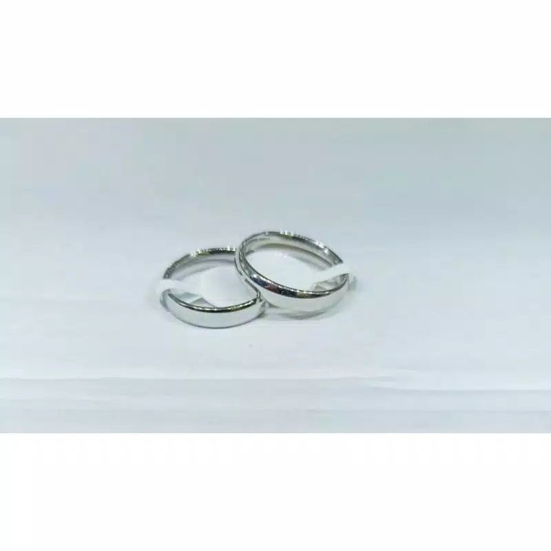 CINCIN COUPLE TITANIUM STAINLESS STEEL ANTI KARAT FASHION RING