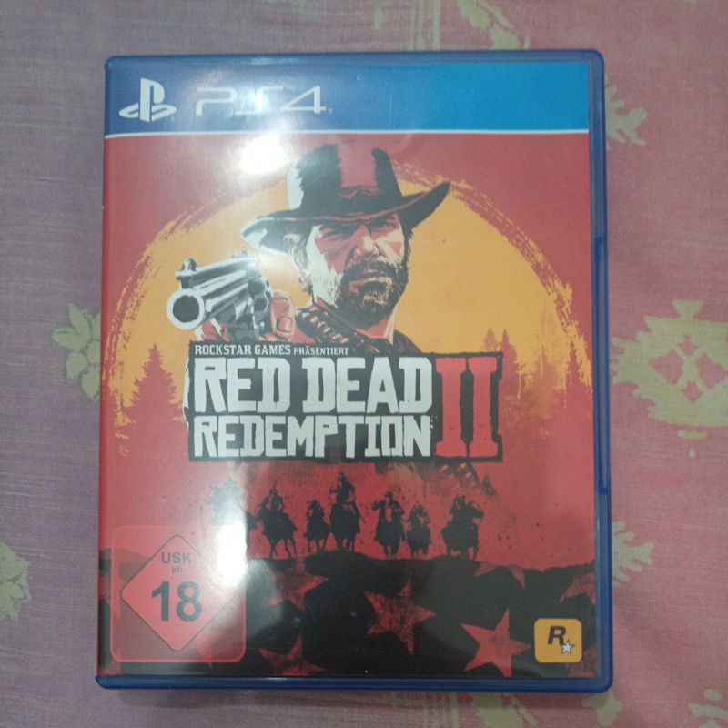 RDR2 PS4 dengan map