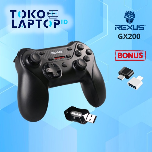 Rexus GX200 Gladius Wireless Gamepad Dual Connection