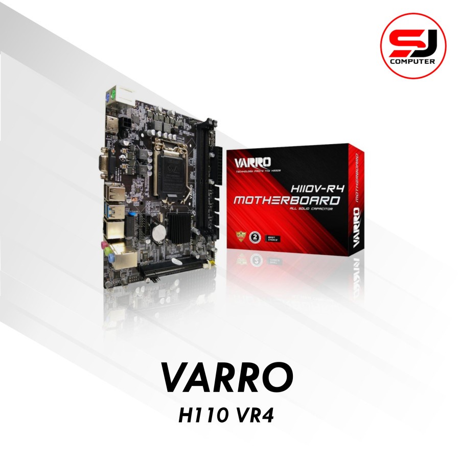 Mainboard H110 VR4 Varro Socket Lga 1151 Ddr4 / MOTHERBOARD H110 VR4