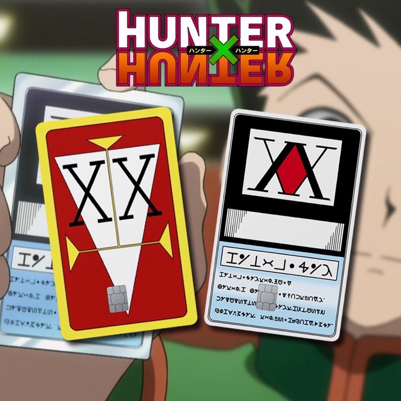 

HUNTER X HUNTER LISENCE | GARSKIN / STIKER ATM / KARTU ATM / DEBIT / CREDIT CARD
