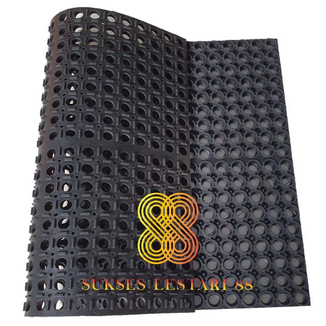 Keset Karpet Karet Anti Slip 60 x 90 - Top Dek MD