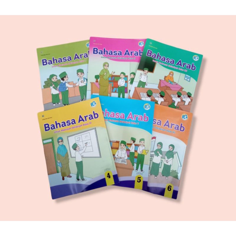 Jual Bahasa Arab Untuk Madrasah Ibtidaiyah/Mi Kelas 1.2.3.4.5 Dan 6 ...