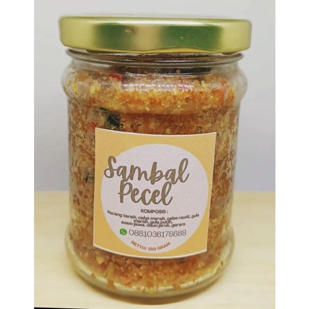 

sambel pecel botol 150gr
