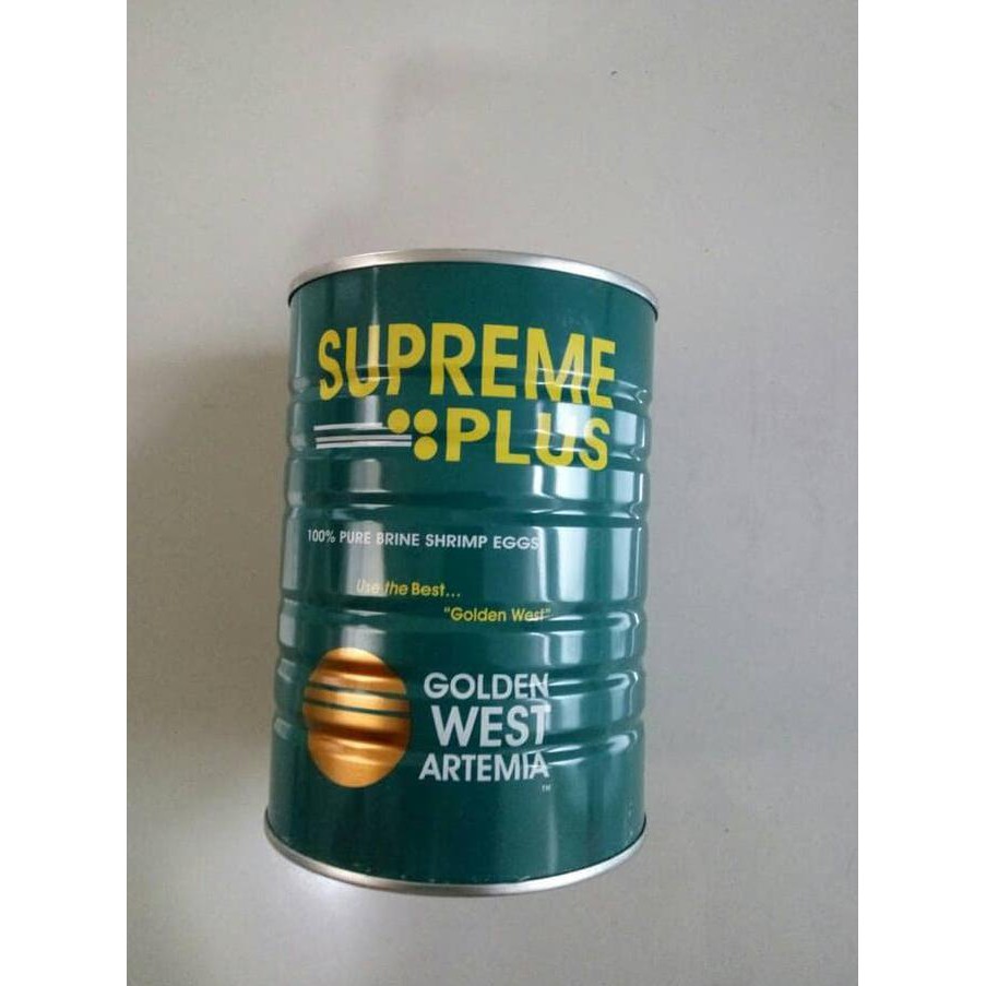 

artemia Supreme golden west 425 gram pakan larva ikan dan udang