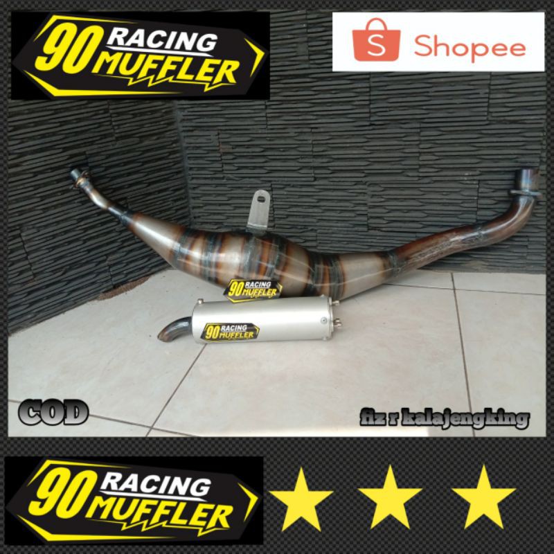 knalpot racing yamaha FIZ R tipe kalajengking