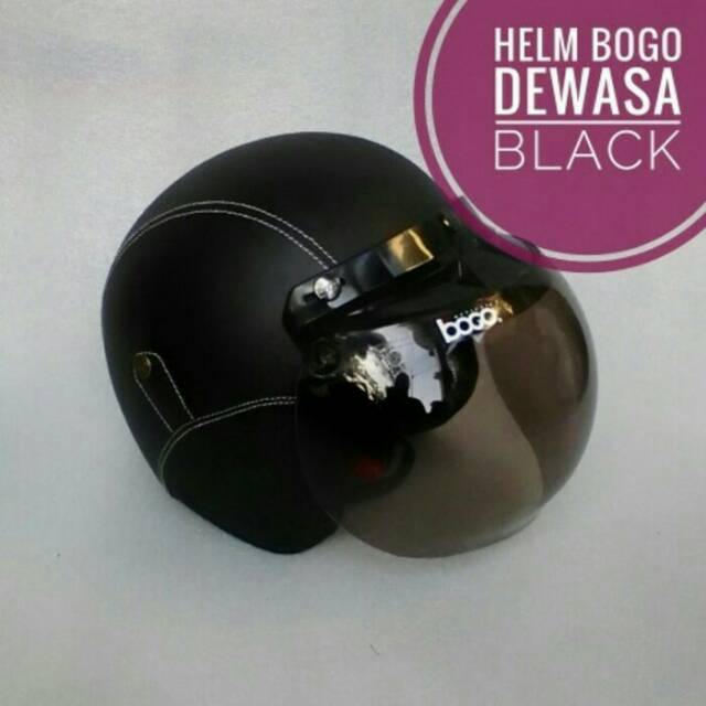 Helm Bogo Retro Kulit SNI | Helm Centro | Helm best1 Alice Vry