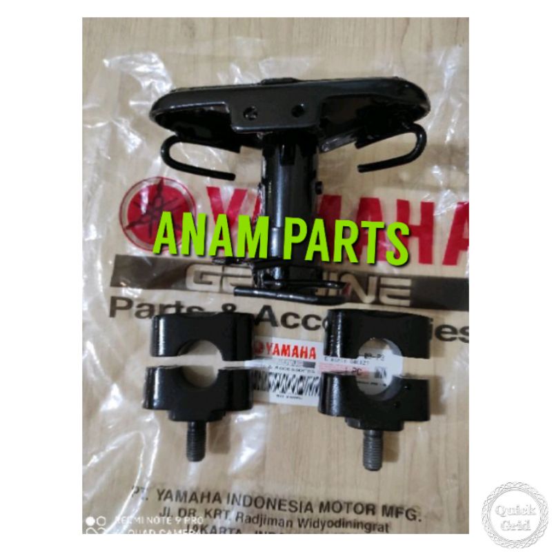 DUDUKAN STANG SET KLEMAN YAMAHA X RIDE XRIDE 115 ORIGINAL YAMAHA YGP