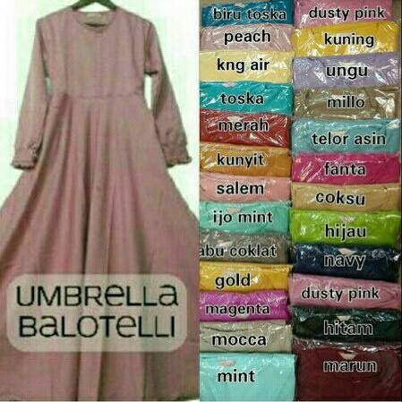 baloteli dress / gamis baloteli