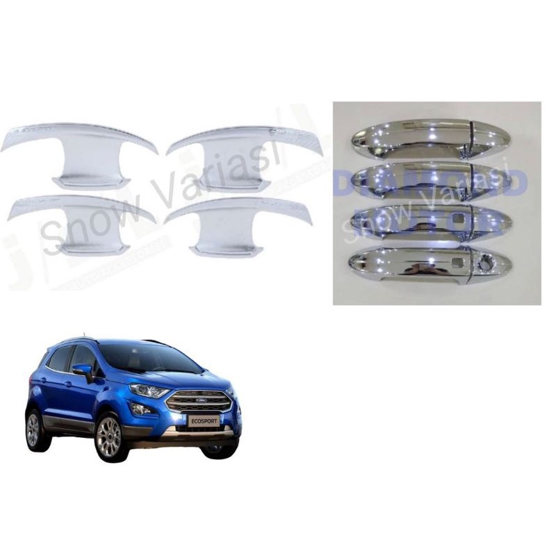 Paket Outer Handle Cover Ford Ecosport Chrome