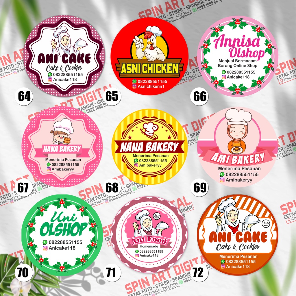 

CETAK STIKER LABEL KEMASAN PRODUK [ FREE DESAIN & FREE CUTTING ] TANPA MIN ORDER