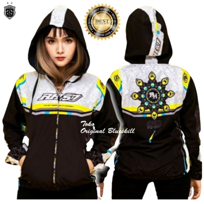 Jaket Recing Hell Lotto / jaket racing printing / jaket racing balap bahan lotto printing