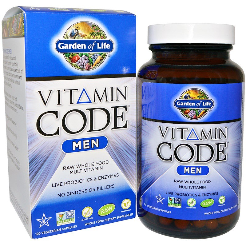 Promo Garden Of Life Vitamin Code Men 120 Capsule Multivitamin Khusus Pria Suplemen Makanan Shopee Indonesia